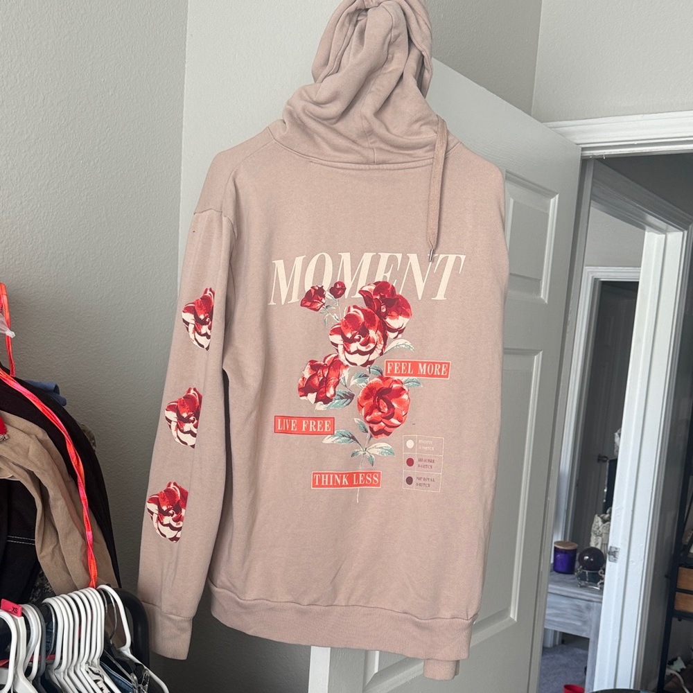 No Boundaries Tan Hoodie
